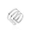 Bague Ajustable Adel Acier Blanc -Garmin Soldes MIDFBW0304 master