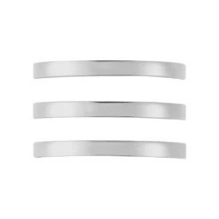 Bague Ajustable Adel Acier Blanc -Garmin Soldes MIDFBW0304 view1