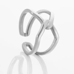 Bague Adelind Acier Blanc -Garmin Soldes MIDFBW0306 view3