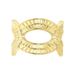 Bague Ajustable Agostino Acier Doré -Garmin Soldes MIDFJW0257 view1