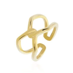 Bague Adelind Acier Jaune