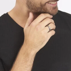 Bague Christell Acier Blanc -Garmin Soldes MIDHBW0062 model0