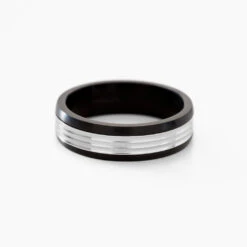 Bague Christell Acier Blanc -Garmin Soldes MIDHBW0062 view1