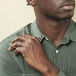 Bague Margalith Acier Blanc -Garmin Soldes MIDHBWN004 model1