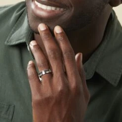 Bague Karly Acier Blanc -Garmin Soldes MIDHBWN013 model1