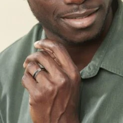 Bague Gaetane Acier Blanc -Garmin Soldes MIDHBWN017 model1