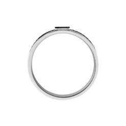 Bague Gaetane Acier Blanc -Garmin Soldes MIDHBWN017 view2