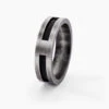 Bague Phebus Him Cosme Acier Noir