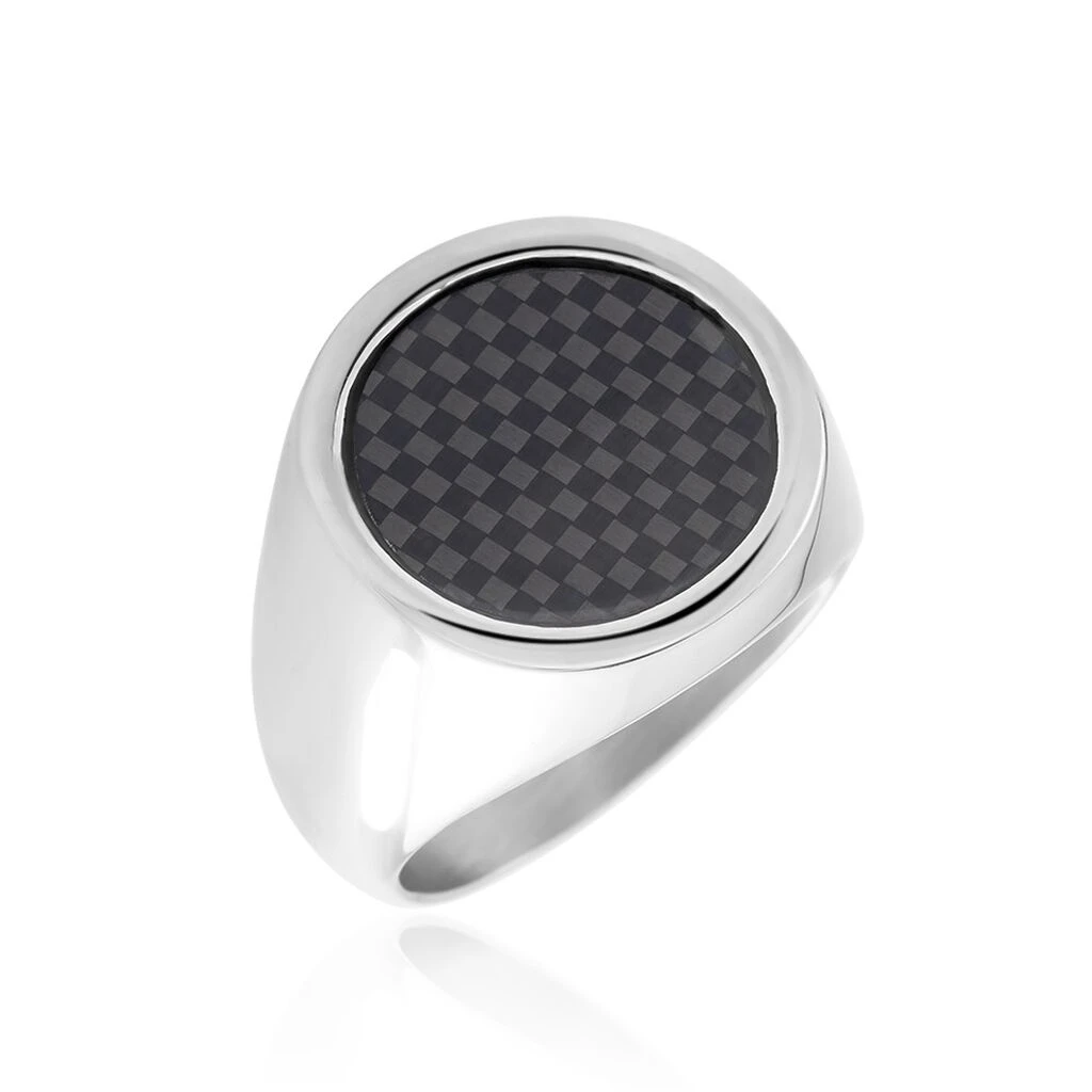 Chevalière Phebus Him Acier Blanc 3 Chevalière Phebus Him Acier Blanc