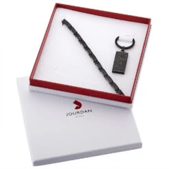 Bracelet Sheron Acier Noir